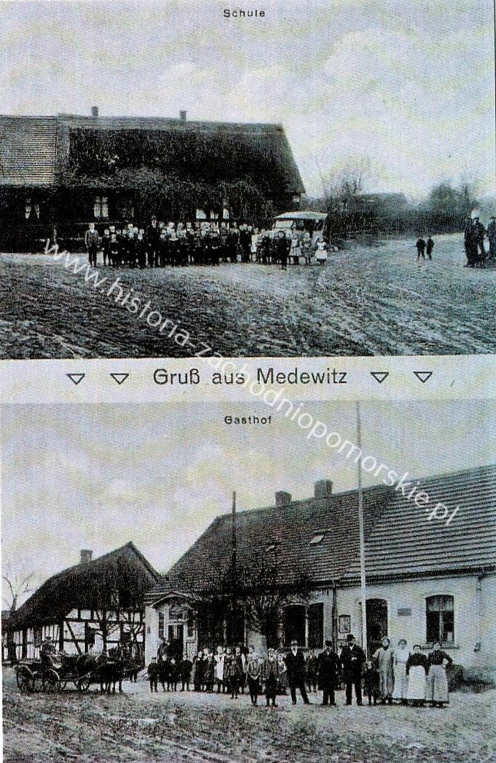 Miodowice (do 1945 Medewitz) Historia zachodniopomorskie